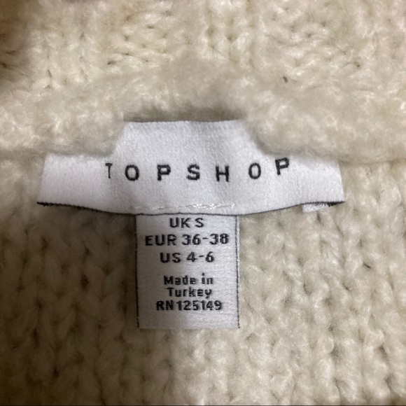 Knitted Pattern Sweater - Topshop - Small - Picture 6 of 6